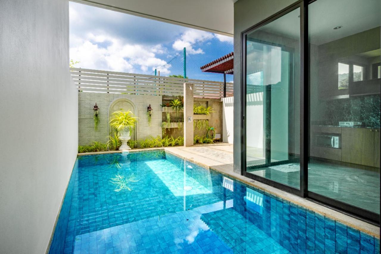 New Luxury Two Bedroom Private Swimming Pool Villa With Complete Supporting Facilities, Convenient For Travel 800 Meters To Kamala Beach H09 Экстерьер фото